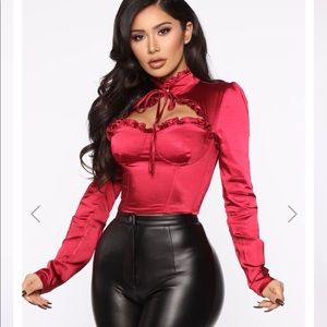 It’s all give and take blouse